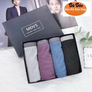 Hộp 4 quần sịp Men thông hơi cực đẹp
