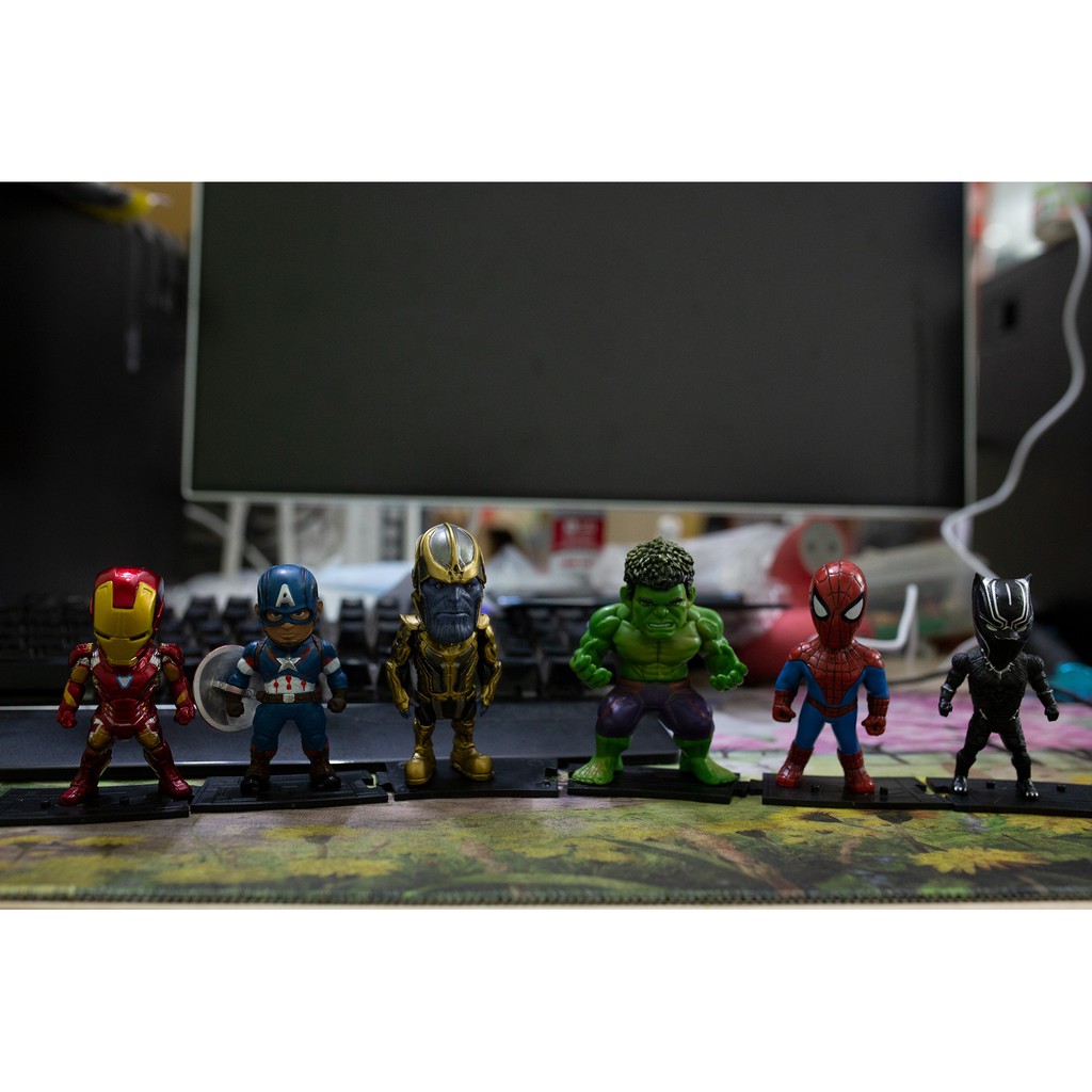 Bộ đồ chơi mô hình Avengers 5 siêu anh hùng và kẻ hủy diệt Thanos