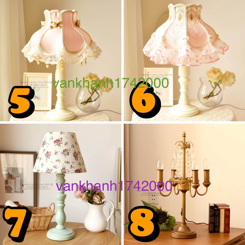 Đèn ngủ vintage / retro