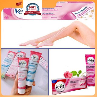 Kem tẩy lông triệt lông Veet Pháp 100ml tẩy lông nách, tay, chân hiệu quả HATOLA