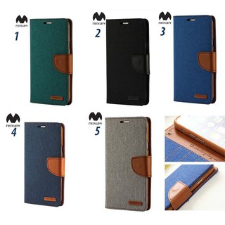 Bao da iPhone 7 Plus/ iPhone 8 Plus Mercury Canvas Diary chính hãng