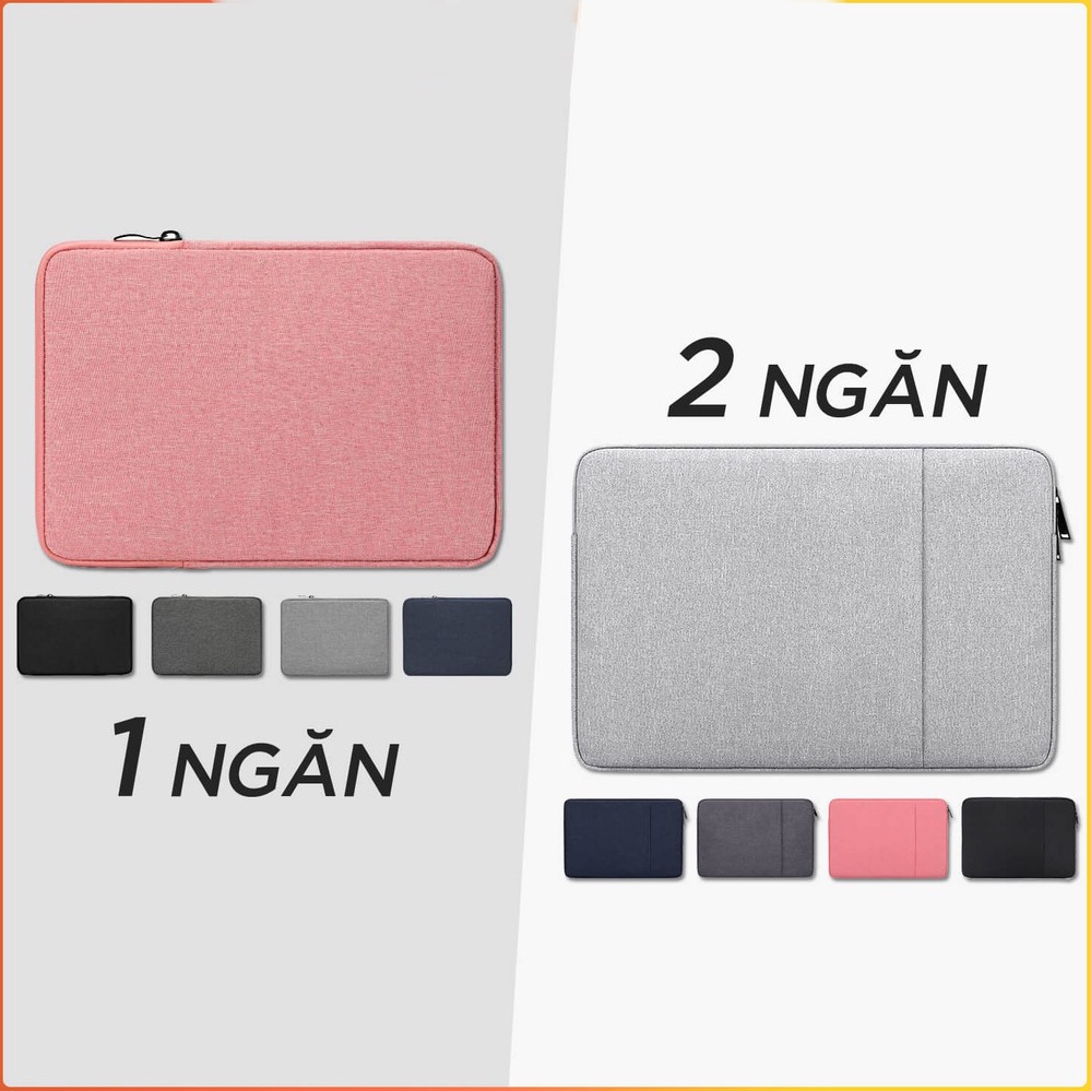 Túi Chống Sốc Laptop Macbook Ultrabook 1/2 Ngăn Đựng 13.3 Inch, 14 Inch, 15 Inch, 15.6 Inch, 16 Inch - Túi laptop nam nữ