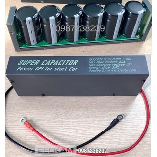 Siêu Tụ Điện 16.2V 83F hộp sắt khởi động ô tô
