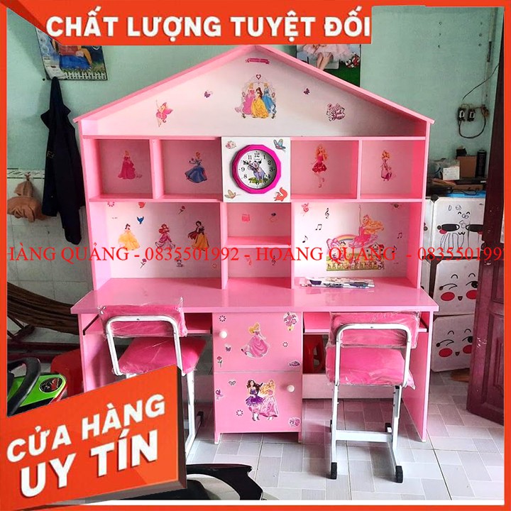 Bàn Học Cho Bé-Bàn Học Đôi nhựa cao cấp [Hàng Chính Hãng]-MIỄN PHÍ GIAO HÀNG HCM