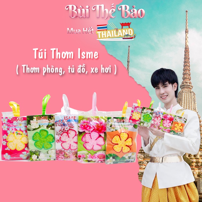 Túi Thơm Thái Lan 🇹🇭 Treo Phòng, Tủ, Xe Hơi,...