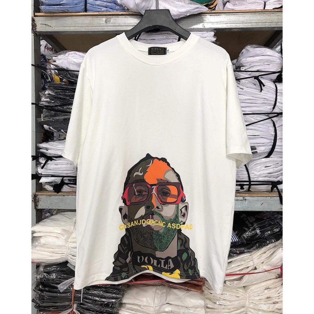 Áo thun DOLLA Tay lỡ phong cách ulzzang cực ngầu