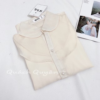 Áo sơ mi cổ bèo