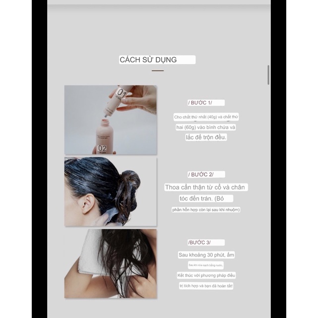 NEW Nhuộm Tóc dạng bọt/cream mềm mươt tóc Etude House Hot Style Hair Coloring Bubble