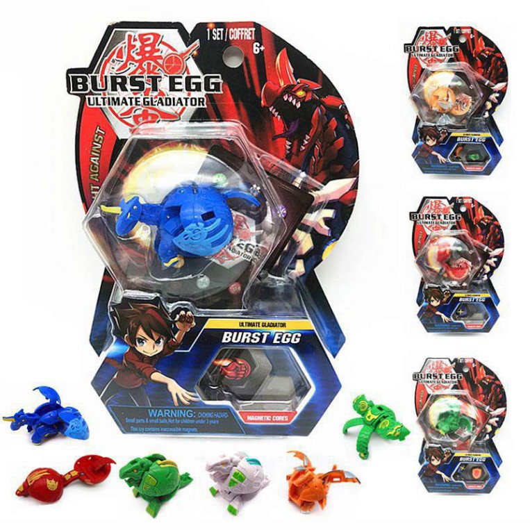 Bakugan Set toys Vestroia Gundalian Invaders Neo Dragonoid Burst Eggs Magnetic Kids Gift