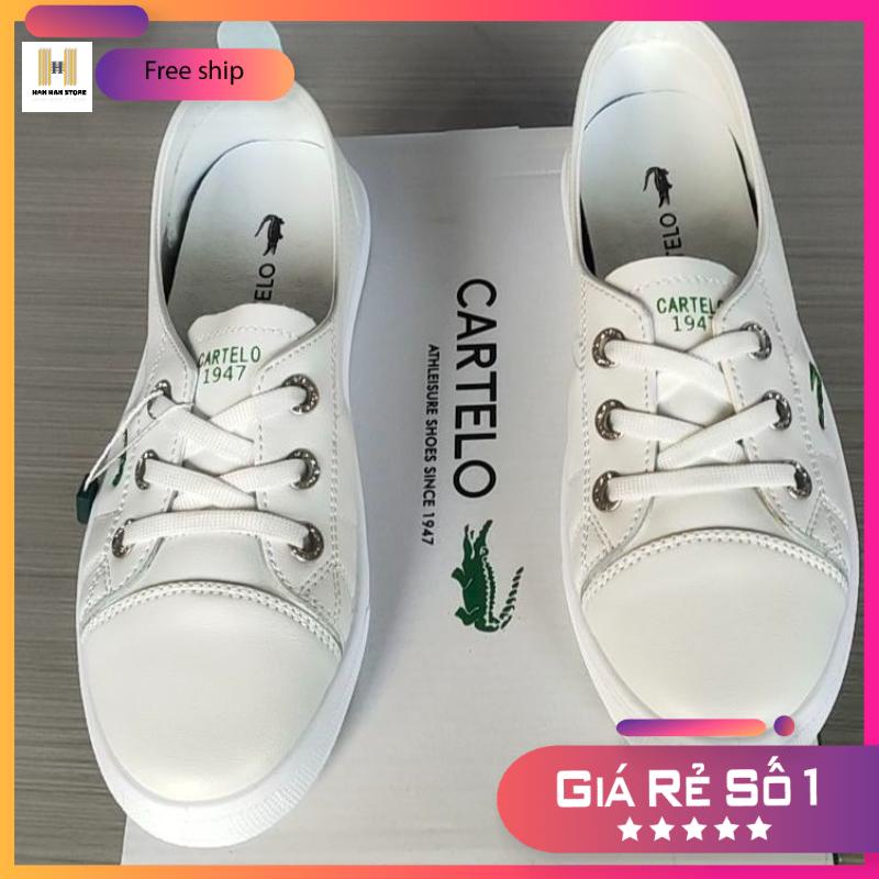Giày lười cá sấu, giày slip on không buộc dây [cartelo]