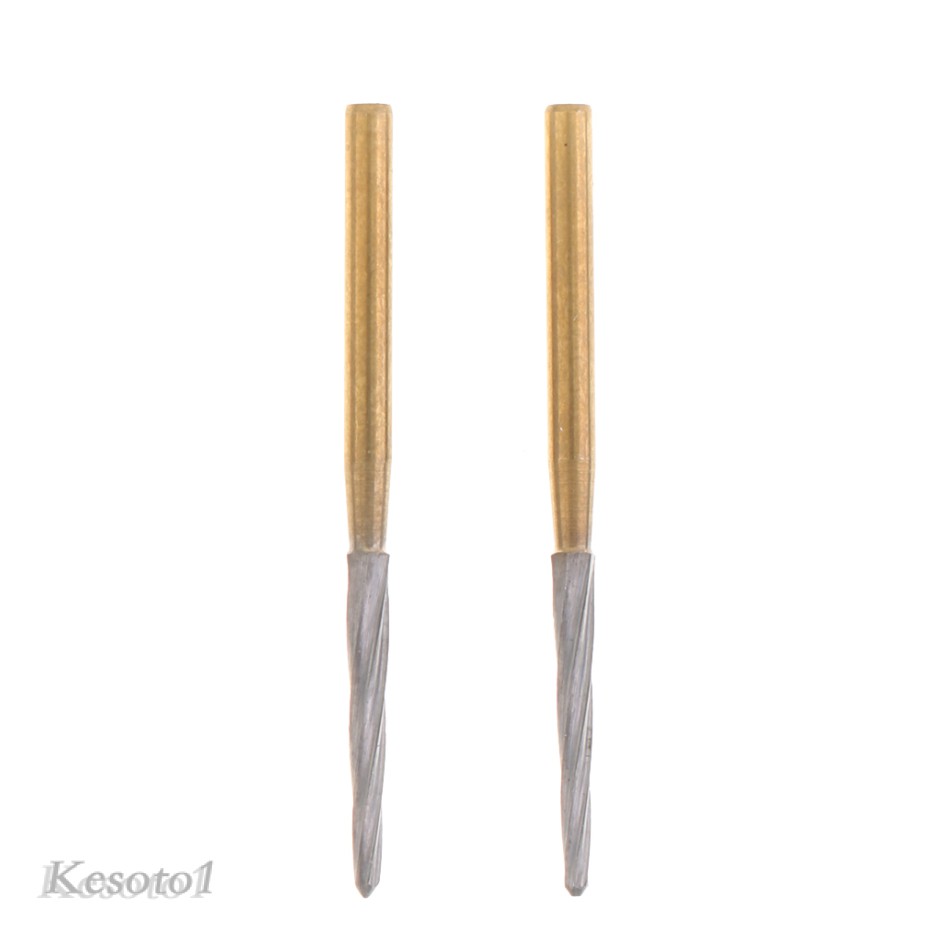 [KESOTO1] 2 Pieces Dental Endo Z (152) Tungsten Bur 25mm FG Carbide Trimming Finishing