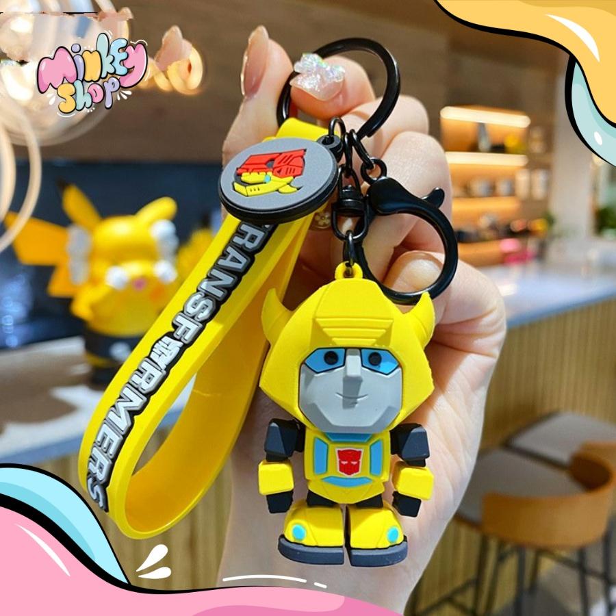 Móc Khoá RoBot TRANSFORMERS Siêu Ngầu Nhiều Mẫu Dễ Thương Phụ Kiện Túi Xách, Balo, Cặp Xách 02MKR -Minkey