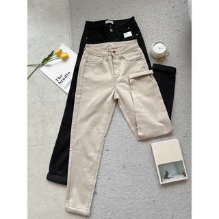 Zareen | quần jeans baggy basic zareen jea128 nâu