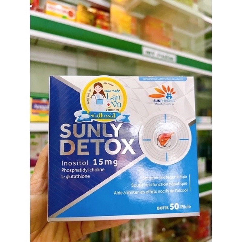 Mát gan Sunly detox