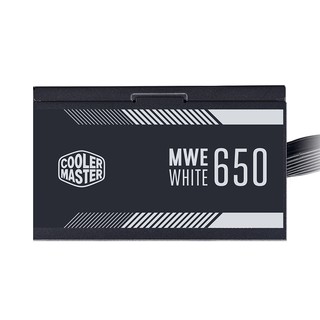 Nguồn Cooler Master MWE 650W FULL RANGE 650W -80 Plus White