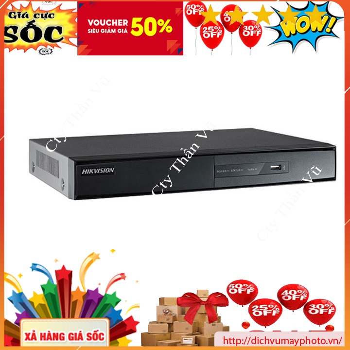 Đầu Ghi Hình IP Hik vỏ sắt  – có POE, mã DS-7104NI-Q1/4P/M ( DS-7108NI-Q1/8P/M) option 4 kênh và 8 kênh