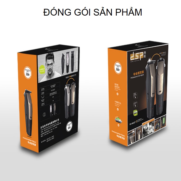 [Mã BMBAU50 giảm 50K đơn 150K] Tông đơ cắt tóc cao cấp TS-90127, thương hiệu DSP [CHÍNH HÃNG - BẢO HÀNH 1 NĂM]