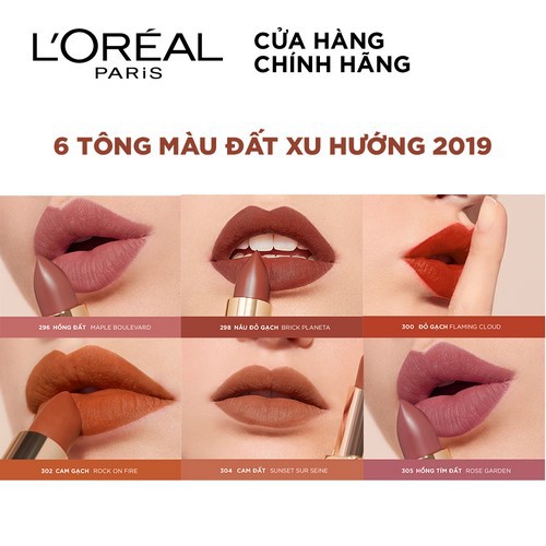 Son mịn lì cao cấp L'Oreal Paris Color Riche Matte 3.7g (son lì nhiều màu) | BigBuy360 - bigbuy360.vn