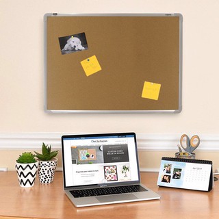 Bảng ghim lie khung nhôm easyboard - bảng tân hà - kt 60x80cm, 80x120cm