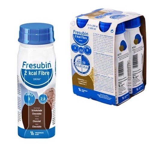 Fresubin 2Kcal Fibre 200ml - Dinh dưỡng cho bệnh nhân phẫu thuật, COPD, Tim mạch, Đang chạy thận