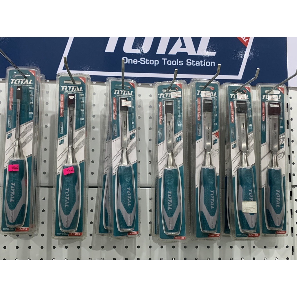 [HÀNG CHÍNH HÃNG MỚI 100%] ĐỤC GỖ CẦM TAY (6,9,12,14,16,19, 22mm) TOTAL