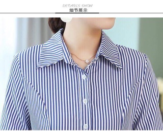 Váy sọc thắt eo