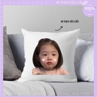 Gối Vuông In Hình Theo Yêu Cầu, Gối In Hình Cá Nhân