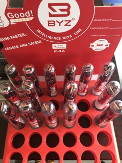 Cáp sạc bọc dù, byz chính hãng