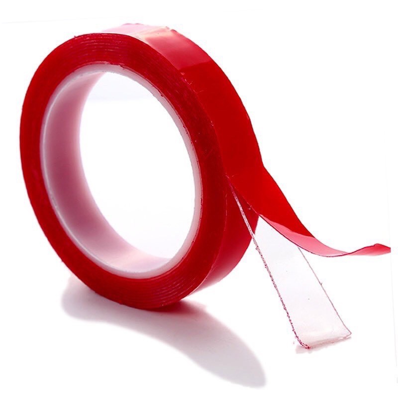 Keo 2 Mặt Trong Suốt 10mm x 10mét