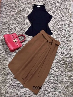 Set váy S996 xẻ tà
