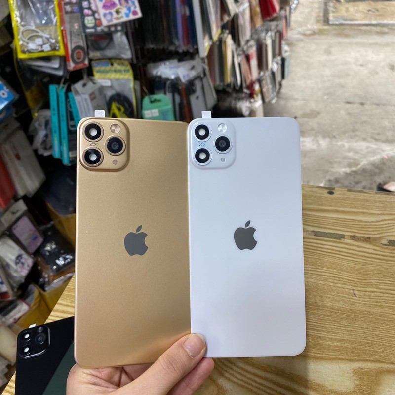 Dán dẻo lưng iphone X/XS ,Xmax độ lên iphone 11pro,11promax