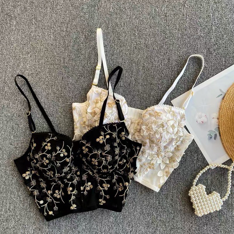 Áo cúp ngực thêu hoa chất- sang - xịn 😍😍 y hình 100%  ạ | BigBuy360 - bigbuy360.vn