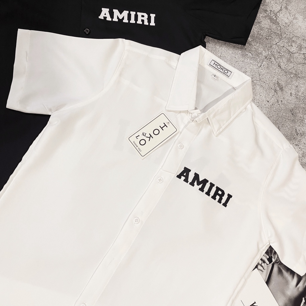 Áo Sơ Mi Nam Tay Ngắn, Vải Lụa Cao Cấp In Chữ Nổi Sắc Nét Phong Cách Soái Ca Hàn Quốc Siêu Đẹp [NEW UNISEX]