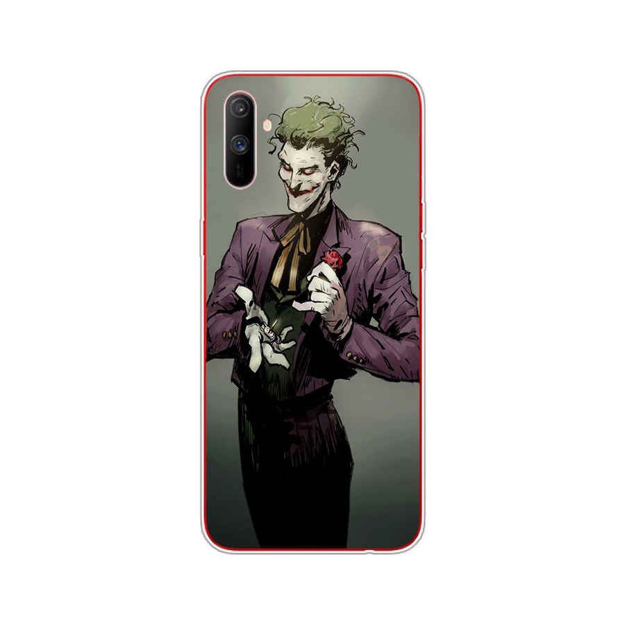 Ốp silicon In Hình Siêu Anh Hùng Batman Cho Oppo Realme C3 A1K A37 Neo 9 F1 A35 F9 Pro