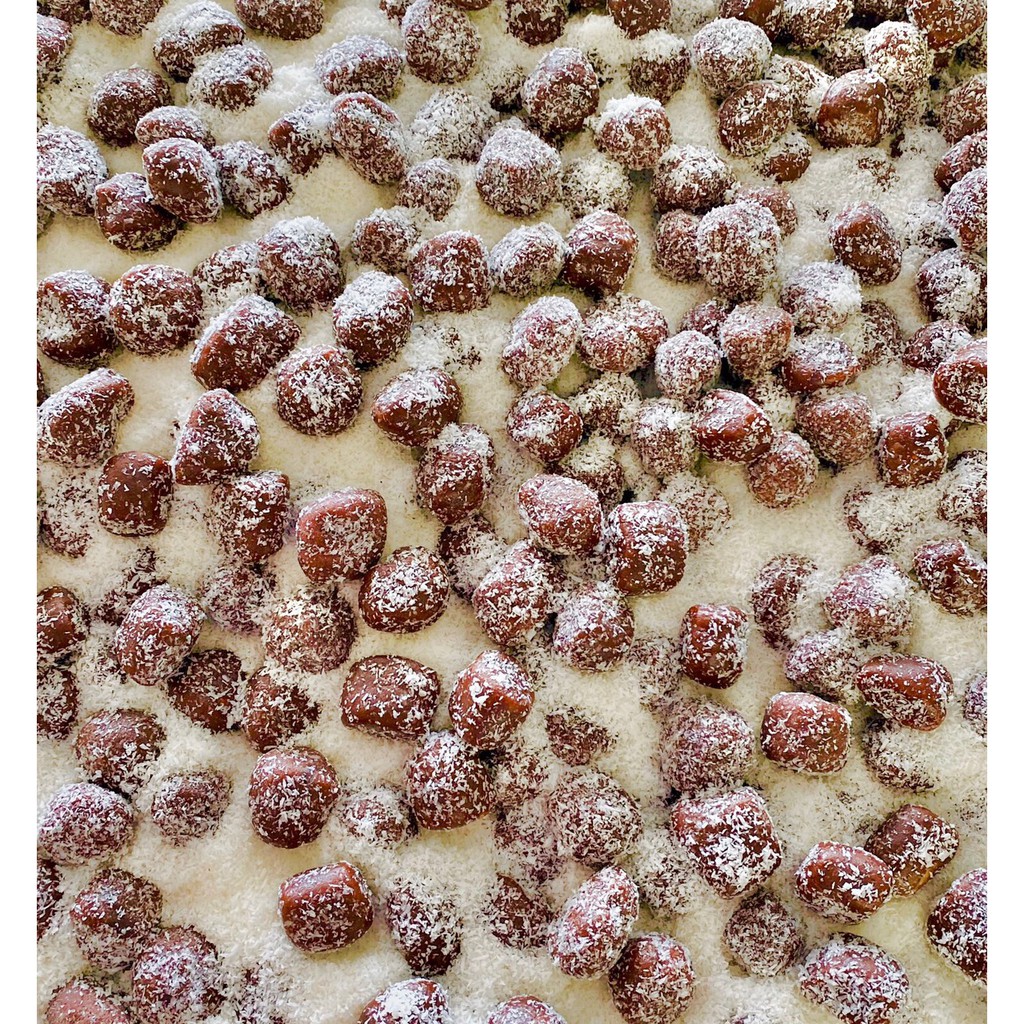 Kẹo Chuối Xiêm phủ dừa Hoa Tuyết Cocofarm 400gram