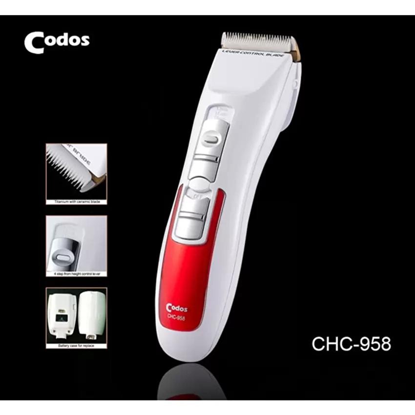 Tông đơ cắt tóc cho bé Codos CHC-958 (Trắng)