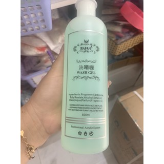 Nước lau gel