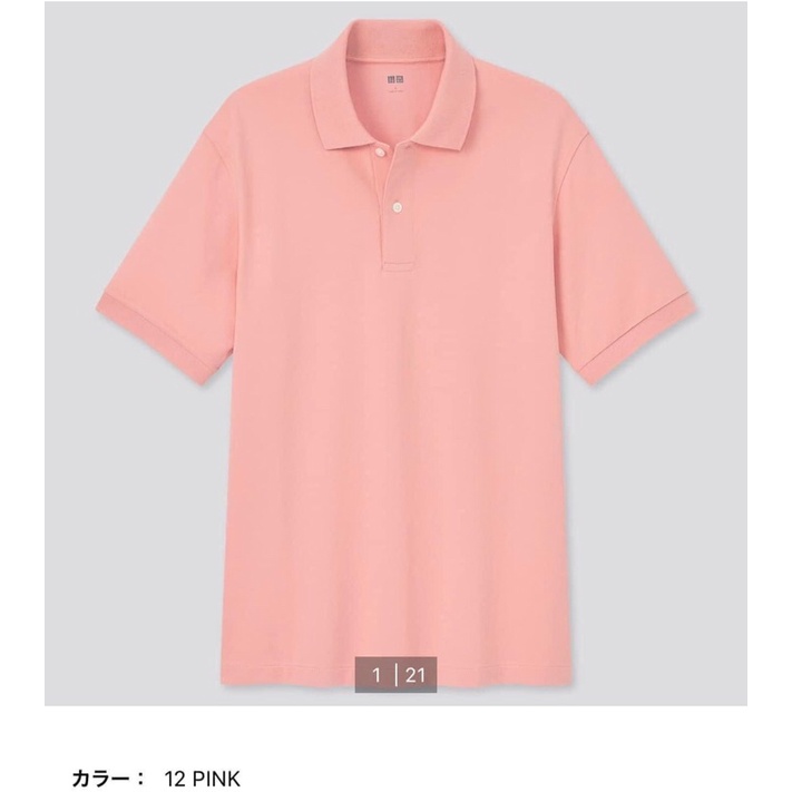 Áo polo nam U.ni.qlo mẫu 2022 Nhật bản