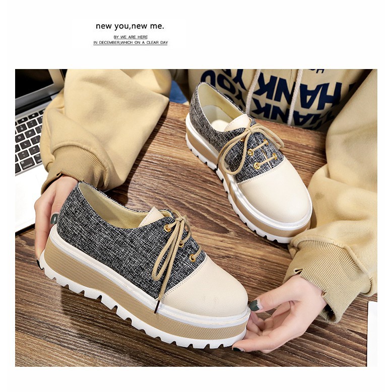 Baalsstock Giày nữ độn đế cá tính CP508 order Boxes | BigBuy360 - bigbuy360.vn