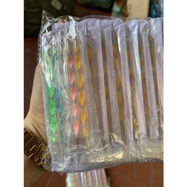 Set Bút Chấm Bi Vẽ Nail , Bộ Bút 5 Cây Dùng Để Trang Trí Móng