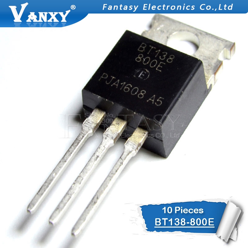 Bộ 10 Linh Kiện Điện Tử Bt138-800E To220 Bt138-800 To-220 Bt138 138-800e