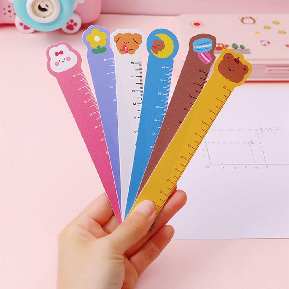 Thước Thẳng 12cm Di Động Có Thể Uốn Cong Dễ Thương Đa Ứng Dụng Cho Bé