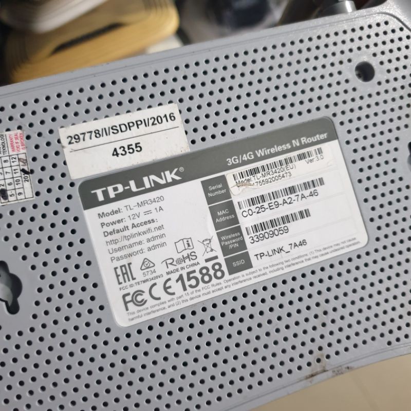 Bộ Định Tuyến Tp Link 3420 Chất Lượng Cao | BigBuy360 - bigbuy360.vn