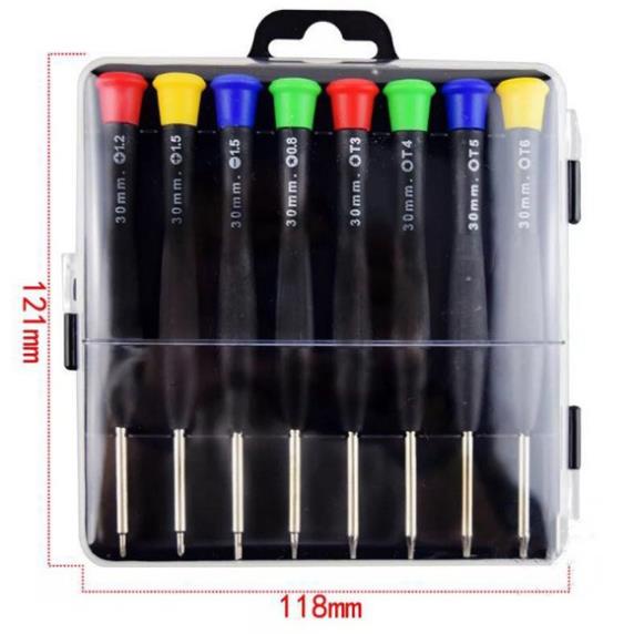 Bộ 8 cây vít đa năng đầu Xịn - bộ tua vít sửa điện thoại ,xe hơi ,máy tính ,vật dụng trong nhà