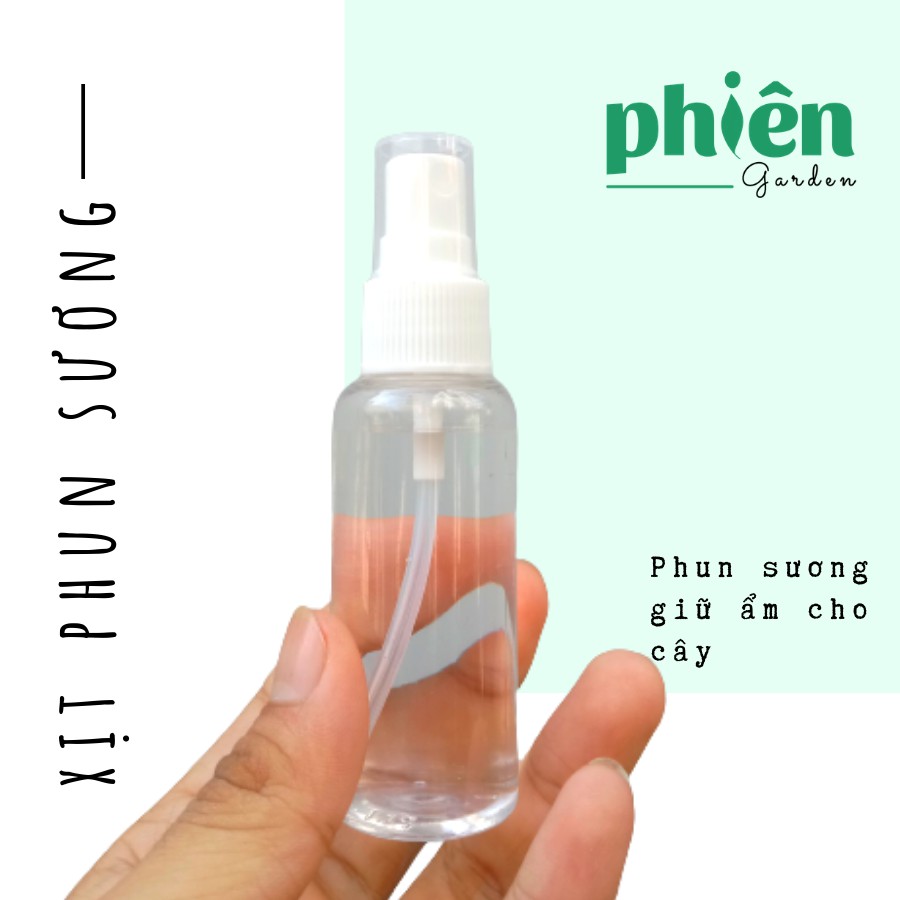 Chai Xịt Phun Sương lá cây, chăm cây 100ml dành cho dân văn phòng