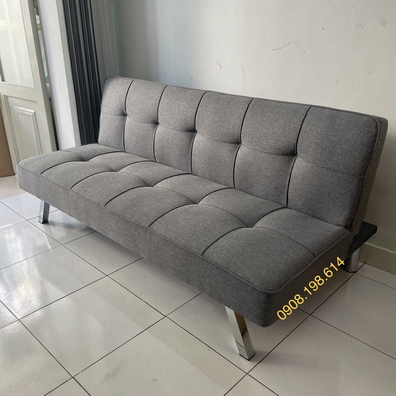 Thanh lý ghế Sofa Bed Giá Rẻ - Sofa Giường đa năng chân kim loại