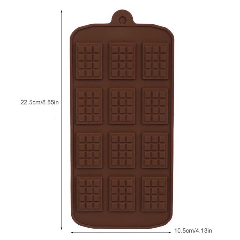 Khuôn silicon đổ thanh socola