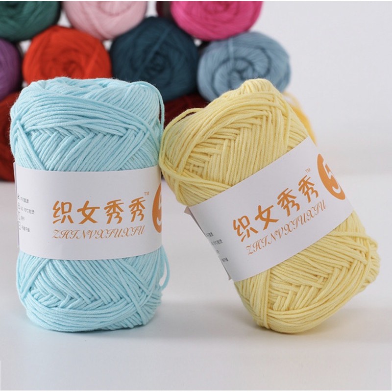 Combo 10 cuộn len Milk xuất Hàn