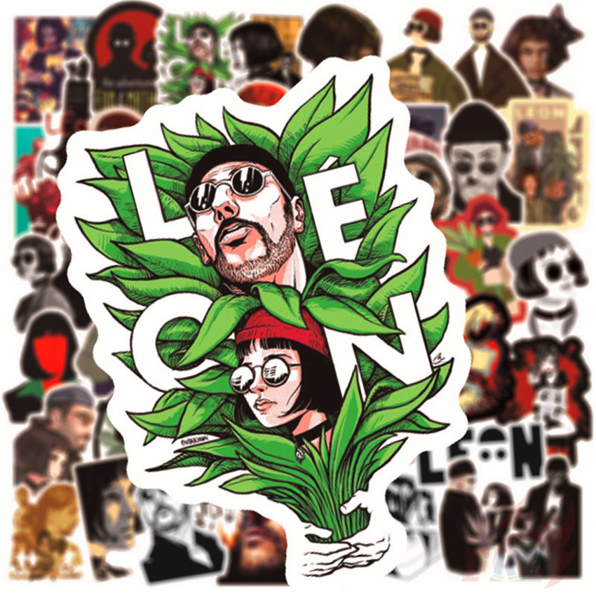 ❉ Leon:The Professional Series 01 Stickers ❉ 50Pcs/Set Classical Movie DIY Waterproof Doodle Decals Stickers