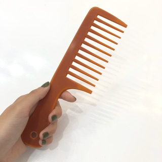 Lược vuông răng thưa lớn chải tóc xoăn/rối 018